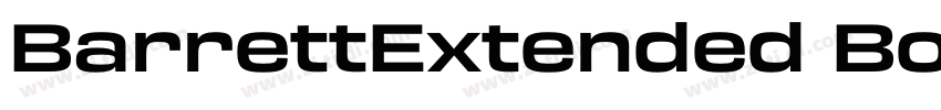 BarrettExtended Bold字体转换